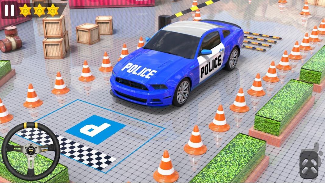 بازی پارک ماشین پلیس - Gameplay image of android game
