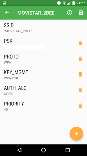 Wifi Password recovery - عکس برنامه موبایلی اندروید