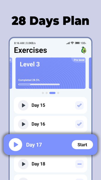 Jawline Exercises & Mewing - Image screenshot of android app