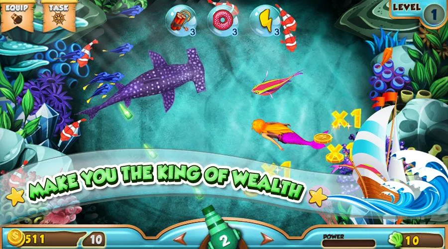 Fishing Shoot - عکس برنامه موبایلی اندروید