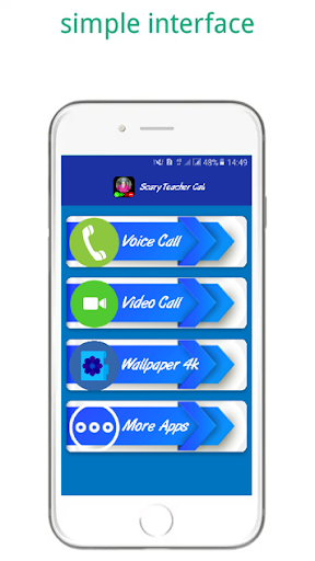 Prank - Scary Teacher Creepy Calling You - Image screenshot of android app