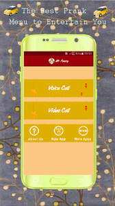 Mr. Funny Call Me! Fake Video Call - Image screenshot of android app
