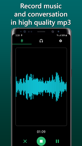 Music Recorder - Song Recorder - Image screenshot of android app