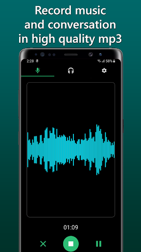 Music Recorder - Song Recorder - عکس برنامه موبایلی اندروید