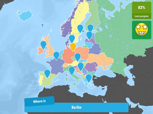 Where is that? - Geo Quiz - Gameplay image of android game