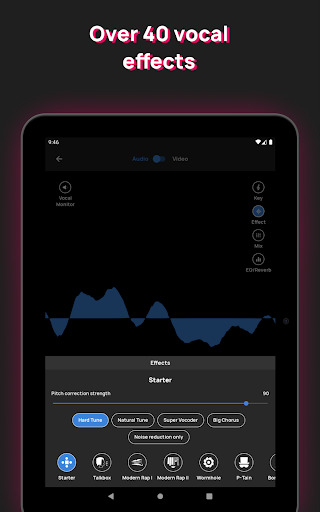 Voloco: Auto Vocal Tune Studio - Image screenshot of android app