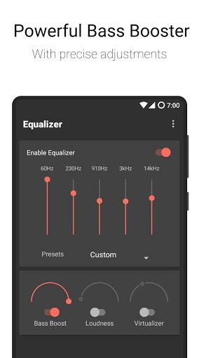 Flat Equalizer - Bass Booster - عکس برنامه موبایلی اندروید