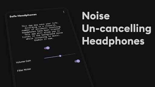 Safe Headphones: hear clearly - عکس برنامه موبایلی اندروید