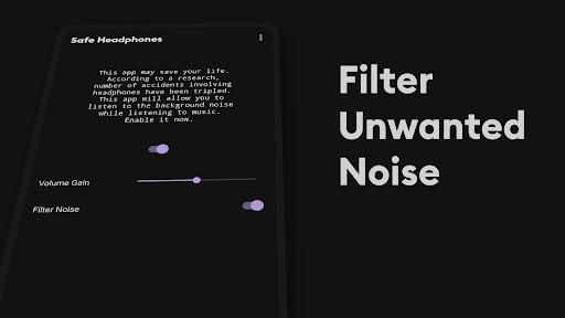 Safe Headphones: hear clearly - عکس برنامه موبایلی اندروید