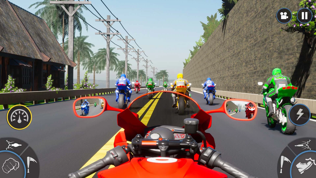 Bike Racing Moto Rider Game - عکس بازی موبایلی اندروید