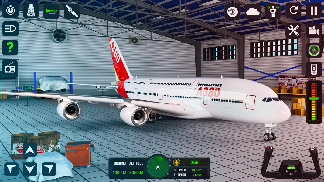 Airplane Flying Simulator Game - عکس بازی موبایلی اندروید