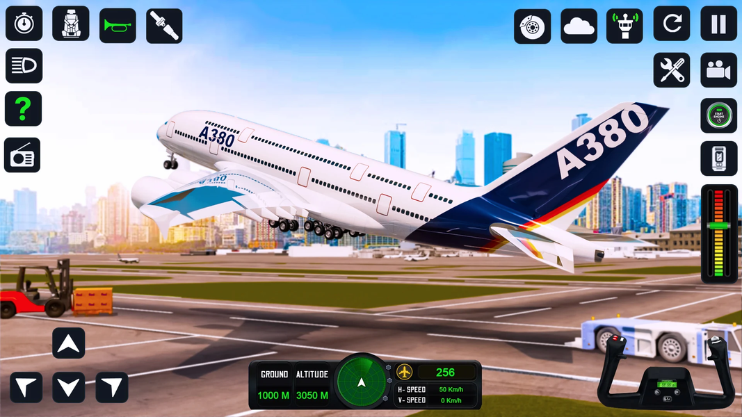 Airplane Flying Simulator Game - عکس بازی موبایلی اندروید