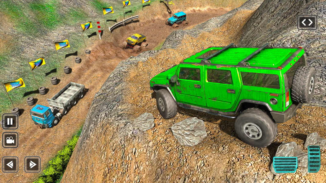 Mud Racing ۴x۴ Off Road ۳d - عکس بازی موبایلی اندروید