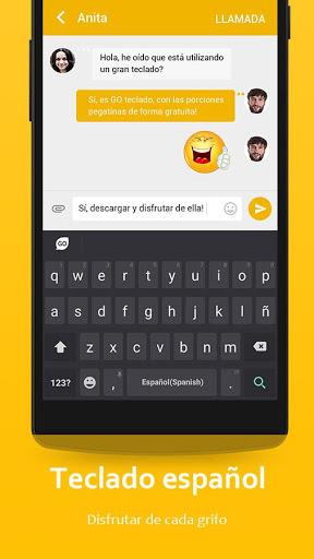 Spanish Language - GO Keyboard - عکس برنامه موبایلی اندروید