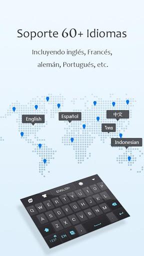 Latin Spanish - GO Keyboard - عکس برنامه موبایلی اندروید