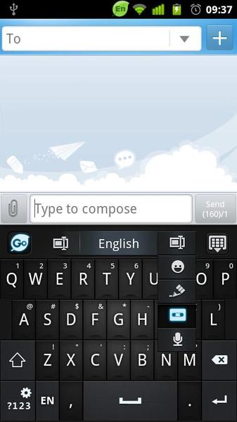 GO Keybaord GO Voice plugin - Image screenshot of android app