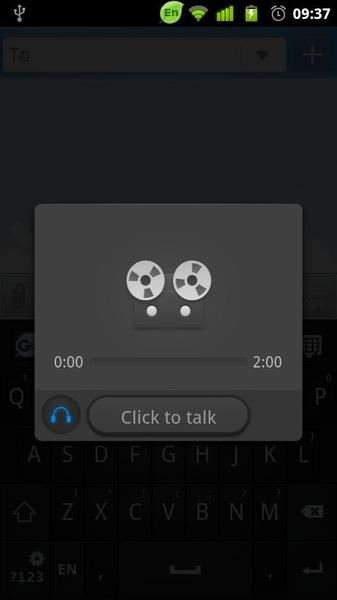 GO Keybaord GO Voice plugin - Image screenshot of android app