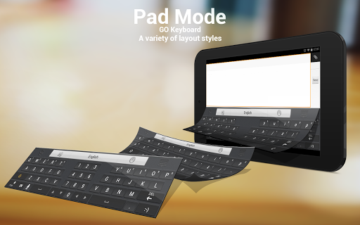 GO Keyboard Plugin- Tablet,Pad - عکس برنامه موبایلی اندروید
