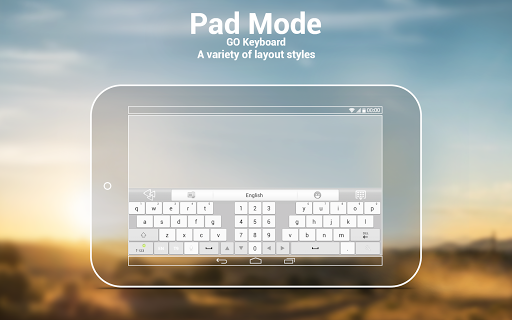 GO Keyboard Plugin- Tablet,Pad - عکس برنامه موبایلی اندروید