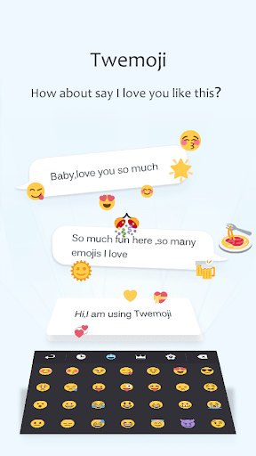 Twemoji - Fancy Twitter Emoji - عکس برنامه موبایلی اندروید