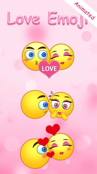 GO Keyboard Sticker Love Emoji - Image screenshot of android app