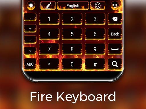 Fire Keyboard - Image screenshot of android app