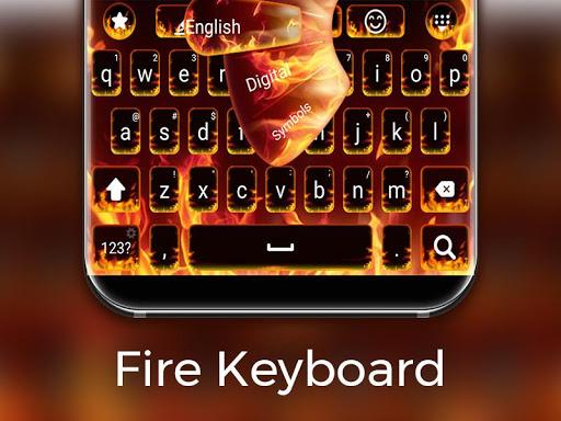 Fire Keyboard - عکس برنامه موبایلی اندروید