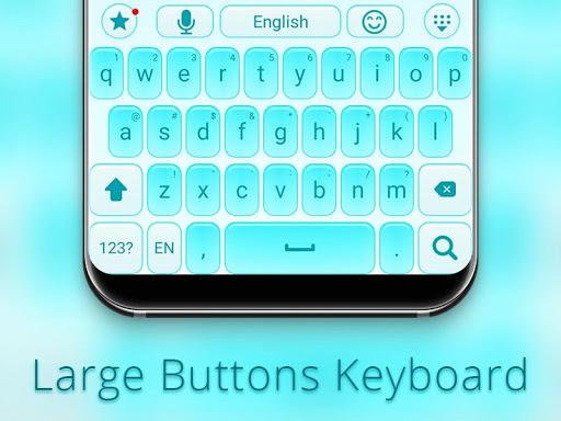 Large letter Keyboard - عکس برنامه موبایلی اندروید