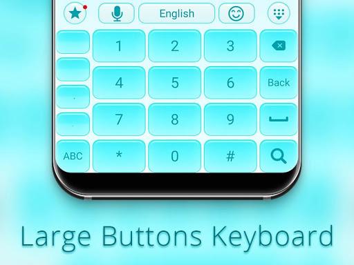 Large letter Keyboard - عکس برنامه موبایلی اندروید