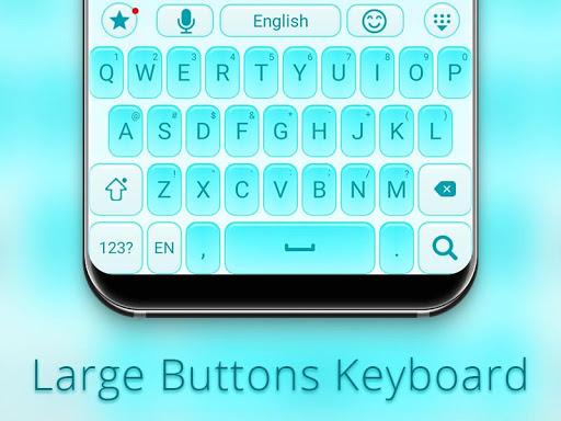 Large letter Keyboard - عکس برنامه موبایلی اندروید