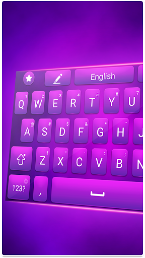 purple keyboard