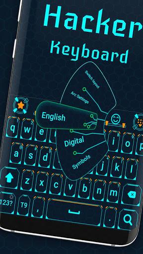 Hacker keyboard - Image screenshot of android app