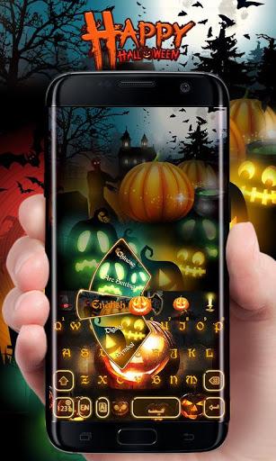 Happy Halloween GO Keyboard Theme - Image screenshot of android app