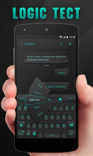 GO Keyboard Theme Logic Tect - Image screenshot of android app