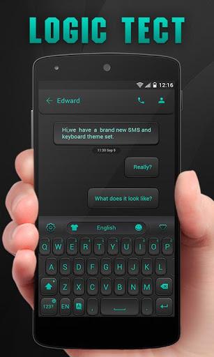 GO Keyboard Theme Logic Tect - Image screenshot of android app