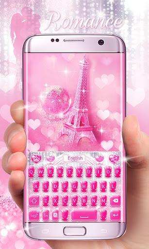 Romance Go Keyboard Theme - Image screenshot of android app