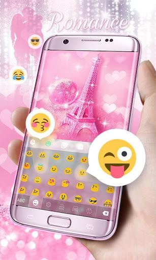 Romance Go Keyboard Theme - عکس برنامه موبایلی اندروید