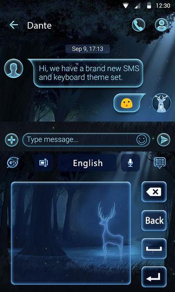 GO Theme Deer - عکس برنامه موبایلی اندروید