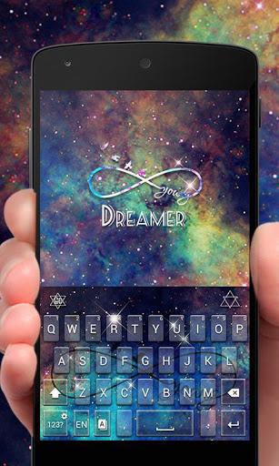 Dreamer Pro GO Keyboard Theme - Image screenshot of android app