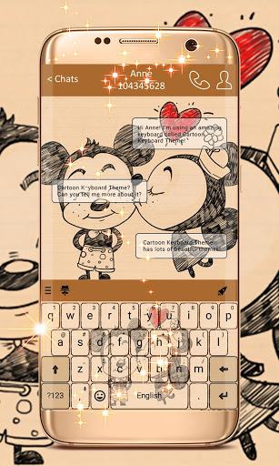 Cartoon Keyboard - Image screenshot of android app