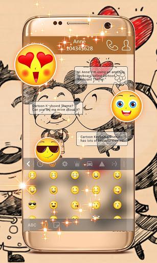 Cartoon Keyboard - Image screenshot of android app