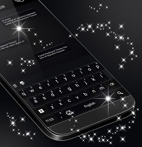 Black Style Keyboard - Image screenshot of android app