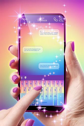 Colorful Keyboard - عکس برنامه موبایلی اندروید