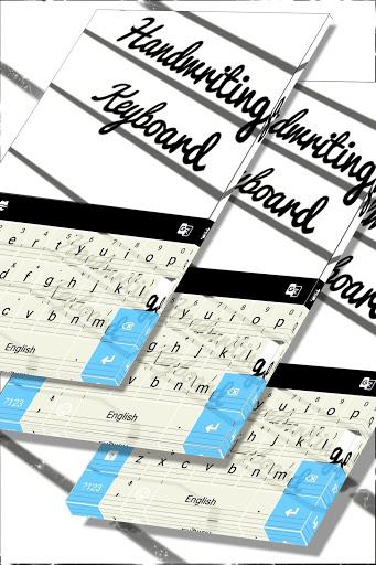 Handwriting Keyboard Theme - Image screenshot of android app