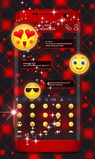 Keyboard Red - Image screenshot of android app