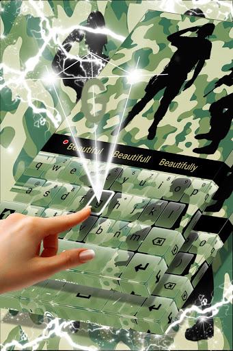 Army Keyboard - Image screenshot of android app