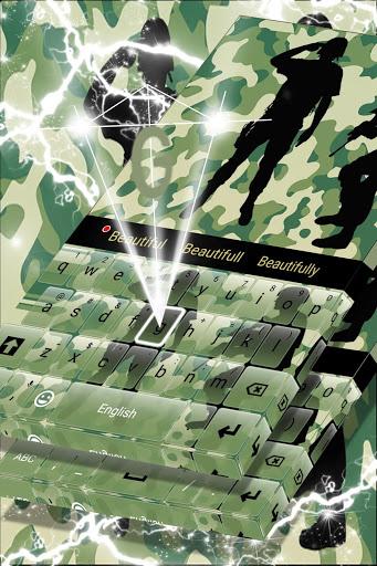 Army Keyboard - عکس برنامه موبایلی اندروید