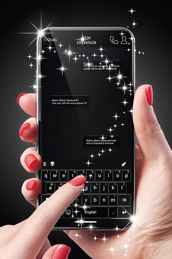 Matte Black Keyboard - Image screenshot of android app