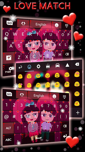 keyboard love themes