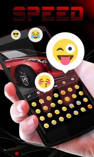 Speed GO Keyboard Theme - Image screenshot of android app